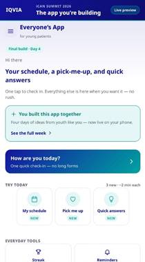 The Day 4 app build