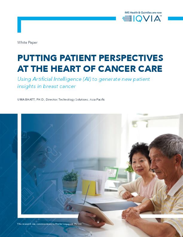 Putting Patient Perspectives at the heart of cancer care